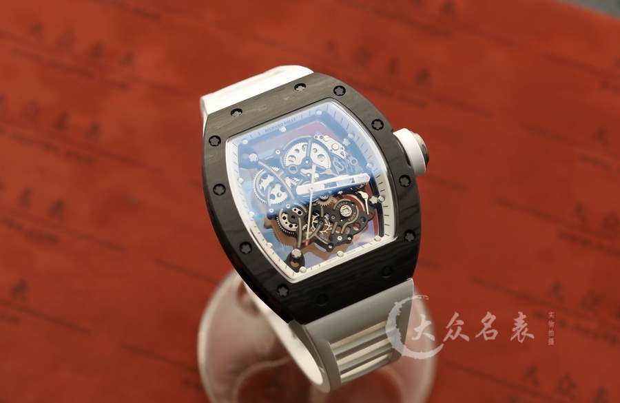 ZF厂RICHARD MILLE 理查德米勒 RM055碳纤维复刻表（42.7mm） 第1张