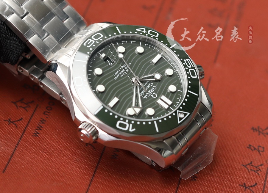 VS廠歐米茄海馬300 V4復刻表210.30.42.20.10.001（42mm）綠盤 第6张
