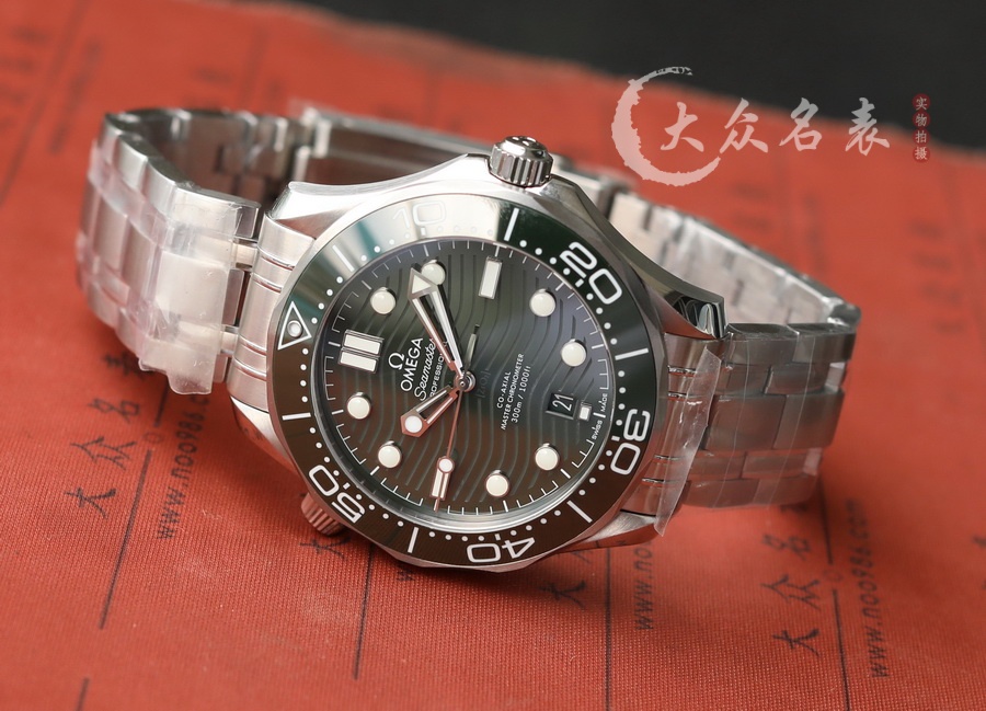 VS廠歐米茄海馬300 V4復刻表210.30.42.20.10.001（42mm）綠盤 第7张