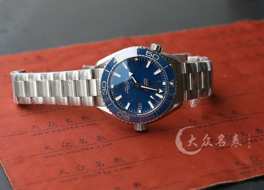 VS廠歐米茄海馬海洋宇宙600藍色215.30.44.21.03.001復刻表（43.5mm） 第3张