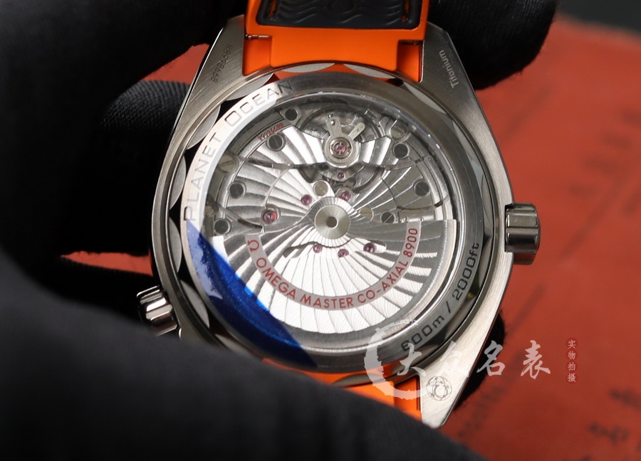 歐米茄海馬215.92.44.21.99.001（四分之一橙鈦金屬）（43.5mm） 第12张