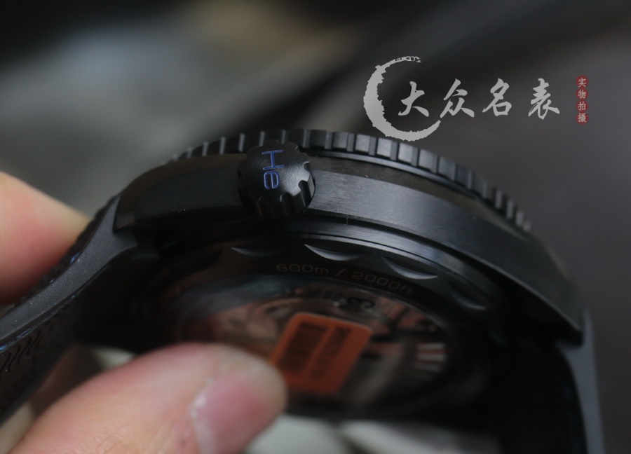 VS廠歐米茄海馬600 215.92.46.22.01.002(深海之黑)（45.5mm） 第14张