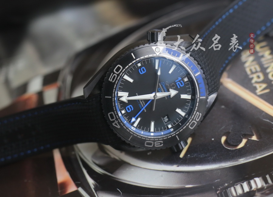 VS廠歐米茄海馬600 215.92.46.22.01.002(深海之黑)（45.5mm） 第4张
