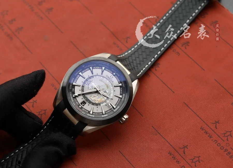 VS廠歐米茄海馬世界時鈦金屬220.92.43.22.99.001(43mm) 第4张