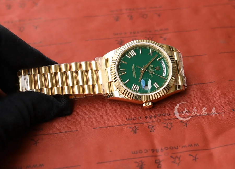 勞力士星期日歷型m228238-0061復刻表賭桌綠(40mm) 第6张