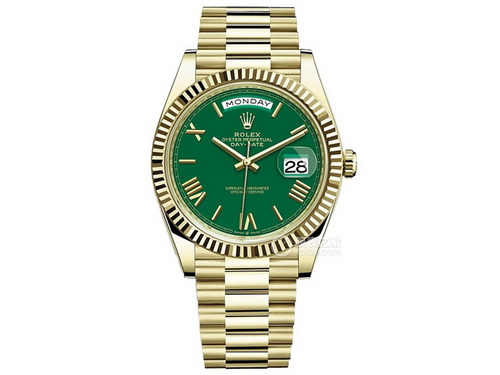 勞力士星期日歷型m228238-0061復刻表賭桌綠（40mm）