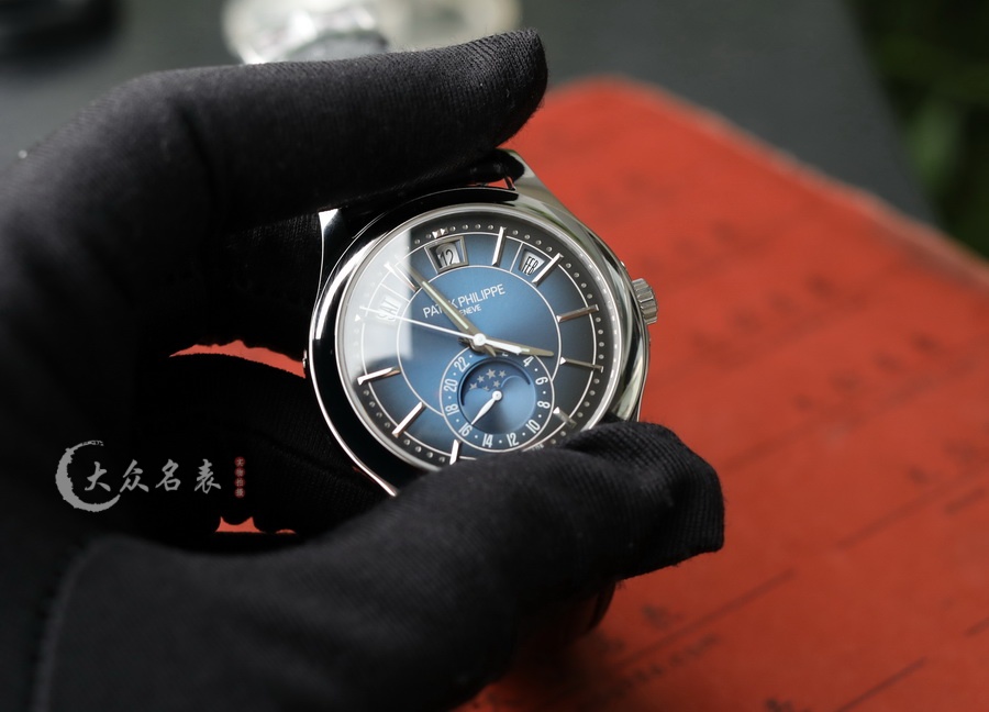 百達翡麗復雜功能時計系列5205G-013復刻表（40mm） 第4张