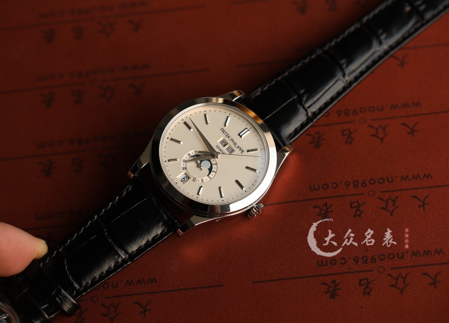ZF廠百達翡麗復雜功能時計5396G-011復刻表（38mm） 第3张