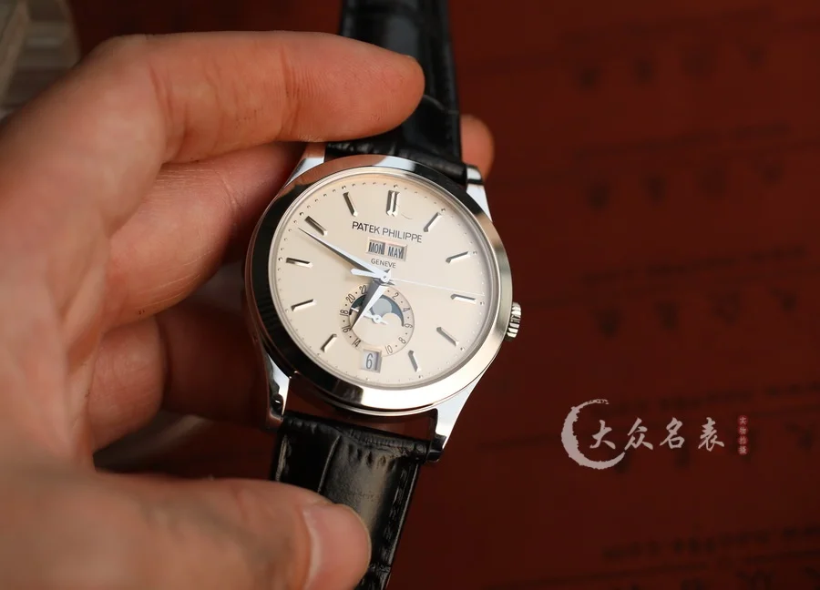 ZF廠百達翡麗復雜功能時計5396G-011復刻表(38mm) 第8张