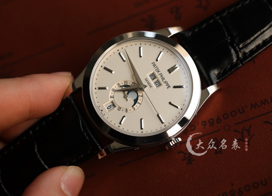 ZF廠百達翡麗復雜功能時計5396G-011復刻表（38mm） 第6张