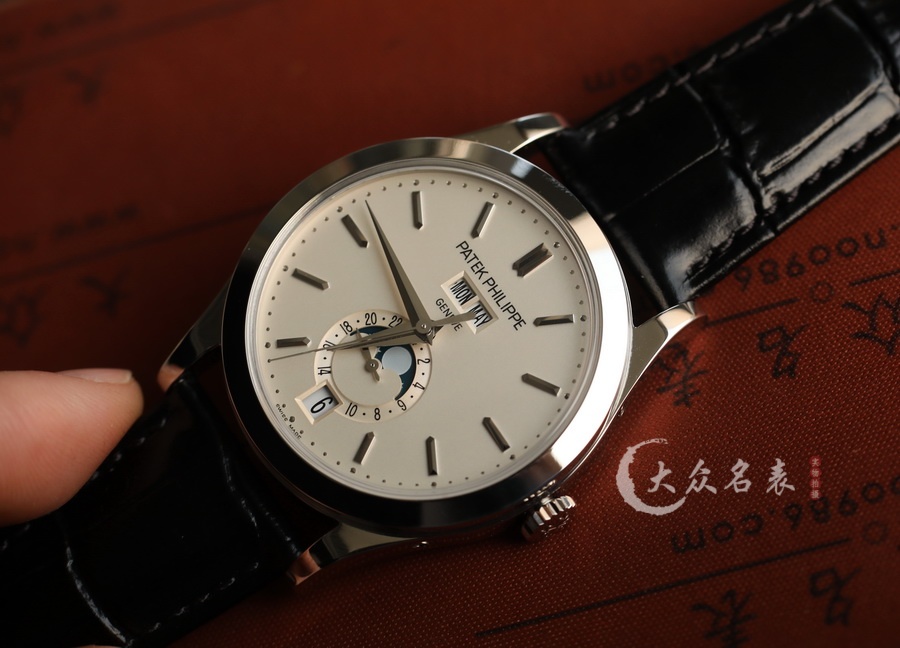 ZF廠百達翡麗復雜功能時計5396G-011復刻表（38mm） 第4张