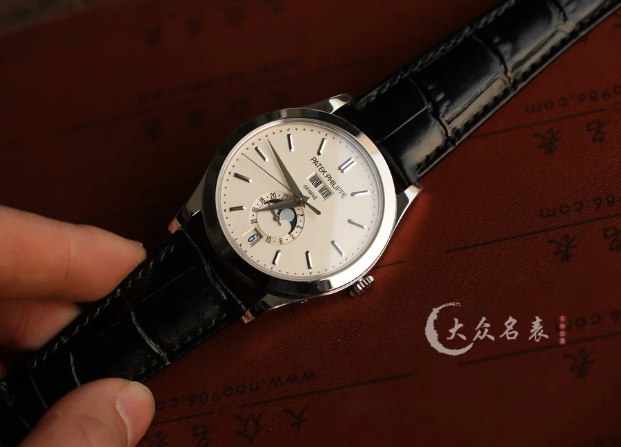 ZF廠百達翡麗復雜功能時計5396G-011復刻表(38mm) 第5张