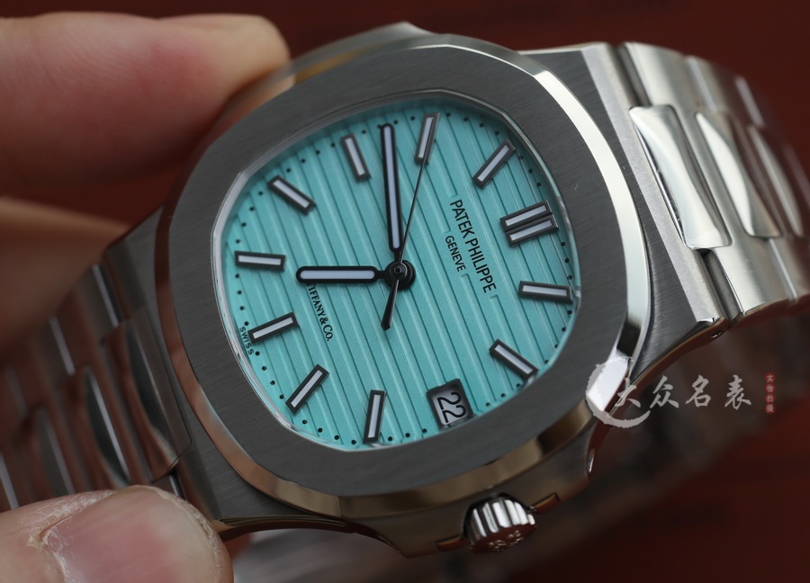3K廠百達翡麗5711/1A-018復刻表(蒂芙尼鸚鵡螺)（40mm） 第5张