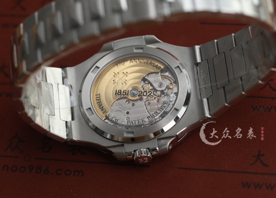 3K廠百達翡麗5711/1A-018復刻表(蒂芙尼鸚鵡螺)（40mm） 第9张
