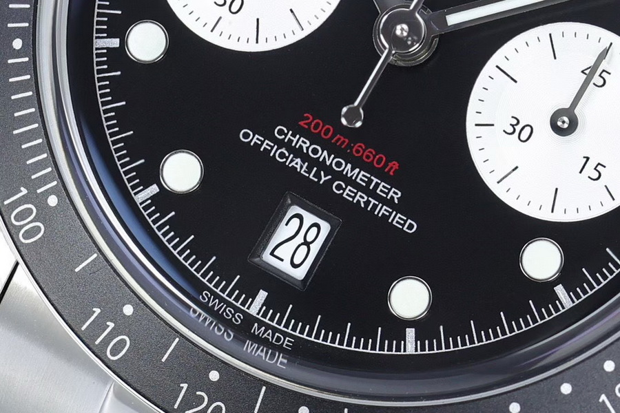 ZF厂帝舵碧湾计时M79360N-0013复刻表销售（41mm） 第5张