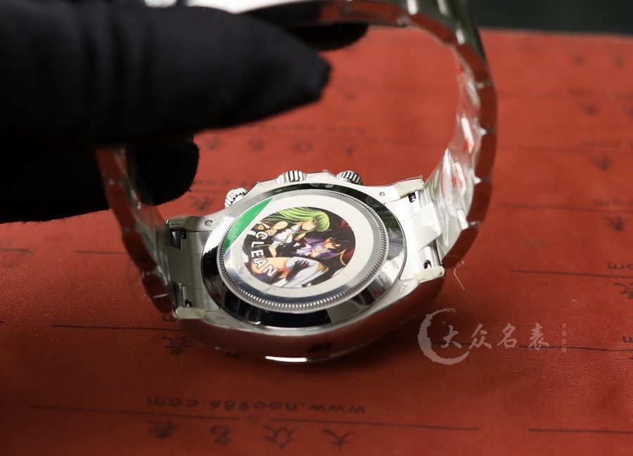 C廠/Clean廠勞力士4130機芯迪通拿黑鋼迪鑲鉆（40mm） 第8张