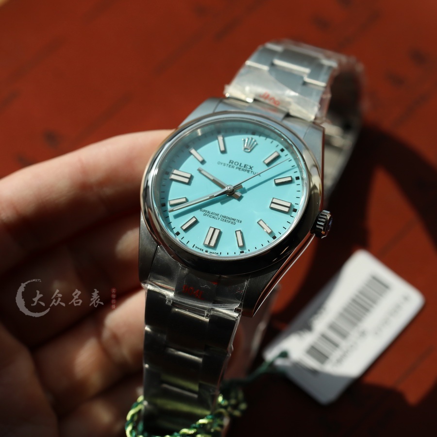 VS廠勞力士恒動m124300-0006復刻表蒂芙尼藍（41mm） 第2张