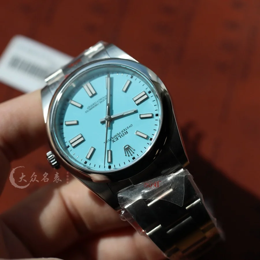 VS廠勞力士恒動m124300-0006復刻表蒂芙尼藍(41mm) 第3张