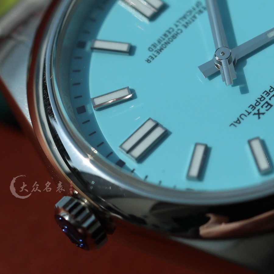 VS廠勞力士恒動m124300-0006復刻表蒂芙尼藍（41mm） 第7张