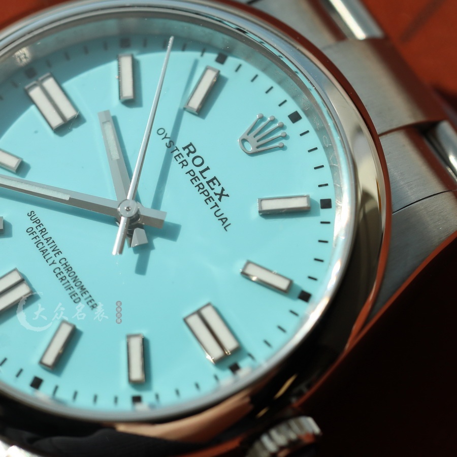 VS廠勞力士恒動m124300-0006復刻表蒂芙尼藍（41mm） 第6张