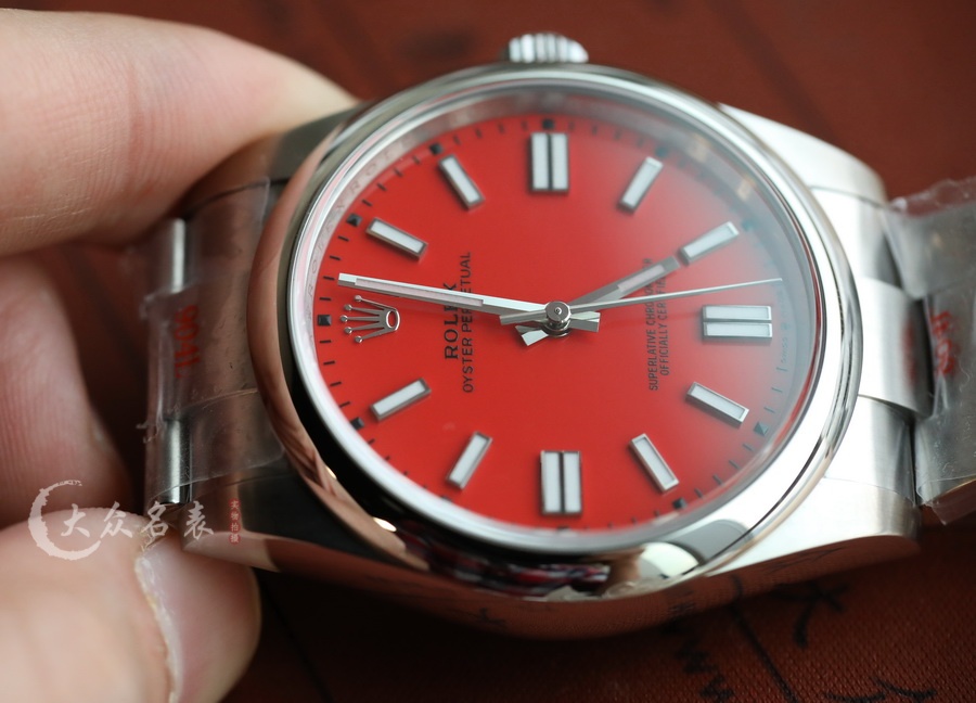 VS廠勞力士恒動m124300-0007復刻表橙色（41mm） 第5张