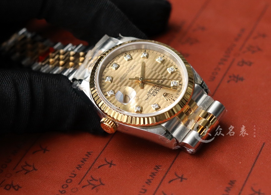 VS廠勞力士日誌間金m126233-0046復刻表銷售（36mm） 第9张