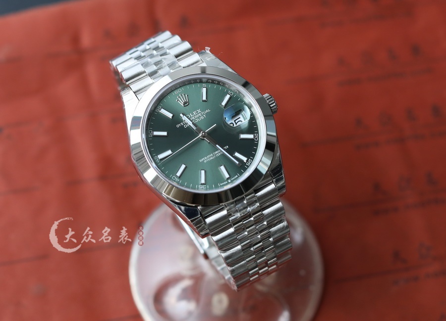VS廠勞力士日誌薄荷綠m126300-0020光圈復刻表（41mm） 第1张