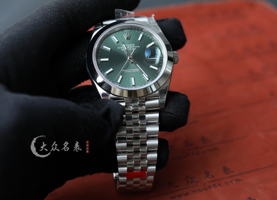 VS廠勞力士日誌薄荷綠m126300-0020光圈復刻表（41mm） 第4张