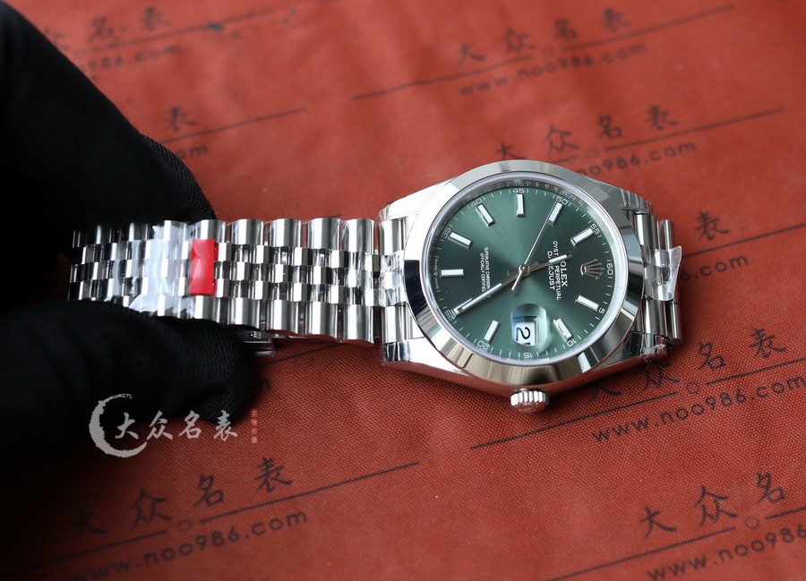 VS廠勞力士日誌薄荷綠m126300-0020光圈復刻表（41mm） 第7张