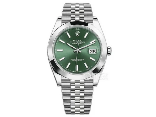 VS廠勞力士日誌薄荷綠m126300-0020光圈復刻表（41mm）