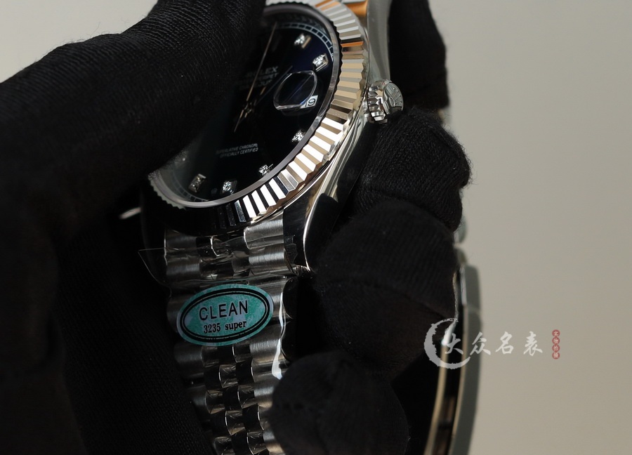 C廠勞力士日誌型鑲鉆藍面m126334-0016復刻表（41mm） 第10张