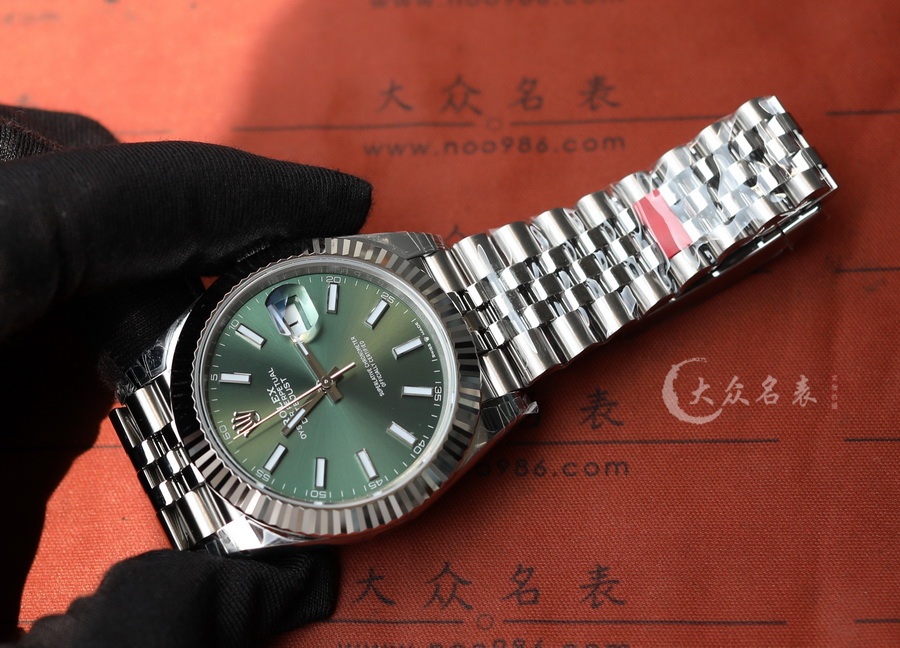 VS廠勞力士日誌型m126334-0028復刻表(薄荷綠)（41mm） 第3张