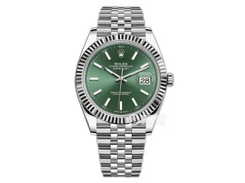 VS廠勞力士日誌型m126334-0028復刻表(薄荷綠)（41mm）