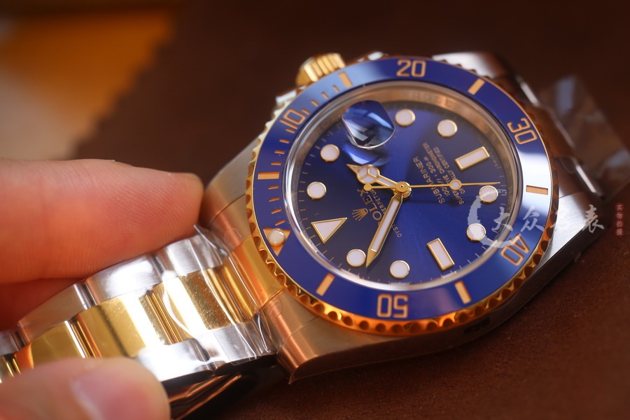 VS廠勞力士間金藍水鬼m126613lb-0002復刻表銷售（41mm） 第5张