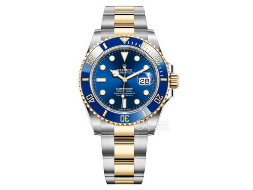 VS廠勞力士間金藍水鬼m126613lb-0002復刻表銷售（41mm）