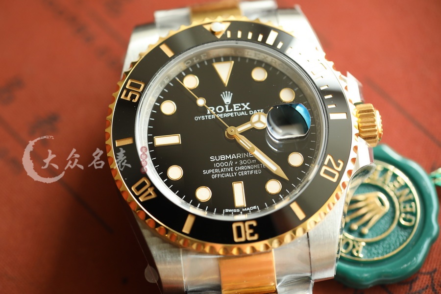 VS廠勞力士間金水鬼m126613ln-0002復刻表銷售（41mm） 第5张
