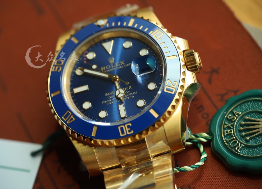 VS廠勞力士全金藍水鬼m126618lb-0002復刻表銷售（41mm） 第4张