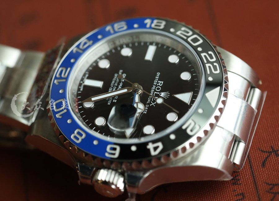 C廠勞力士格林尼治型II(國米圈)m126710blnr-0003復刻表銷售（40mm） 第7张