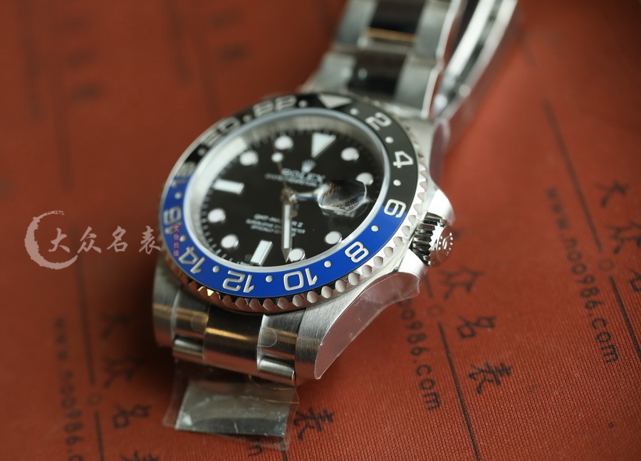 C廠勞力士格林尼治型II(國米圈)m126710blnr-0003復刻表銷售（40mm） 第4张