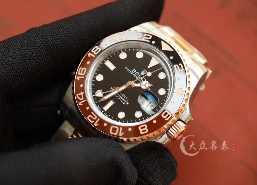 C廠勞力士格林尼治型II m126711chnr-0002沙士圈（40mm） 第6张