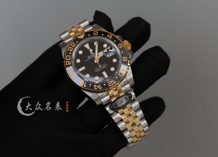 C廠/Clean廠勞力士格林尼治皮蛋圈間金126713復刻表（40mm） 第2张