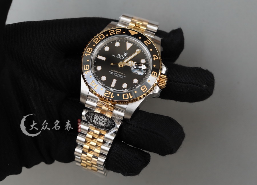 C廠/Clean廠勞力士格林尼治皮蛋圈間金126713復刻表（40mm） 第3张