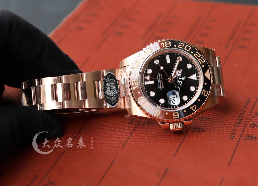 C廠勞力士格林尼治型II全金沙士圈m126715chnr-0001復刻表（40mm） 第7张