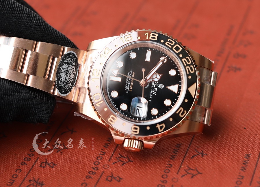 C廠勞力士格林尼治型II全金沙士圈m126715chnr-0001復刻表（40mm） 第5张