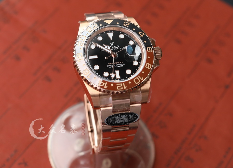 C廠勞力士格林尼治型II全金沙士圈m126715chnr-0001復刻表（40mm） 第3张