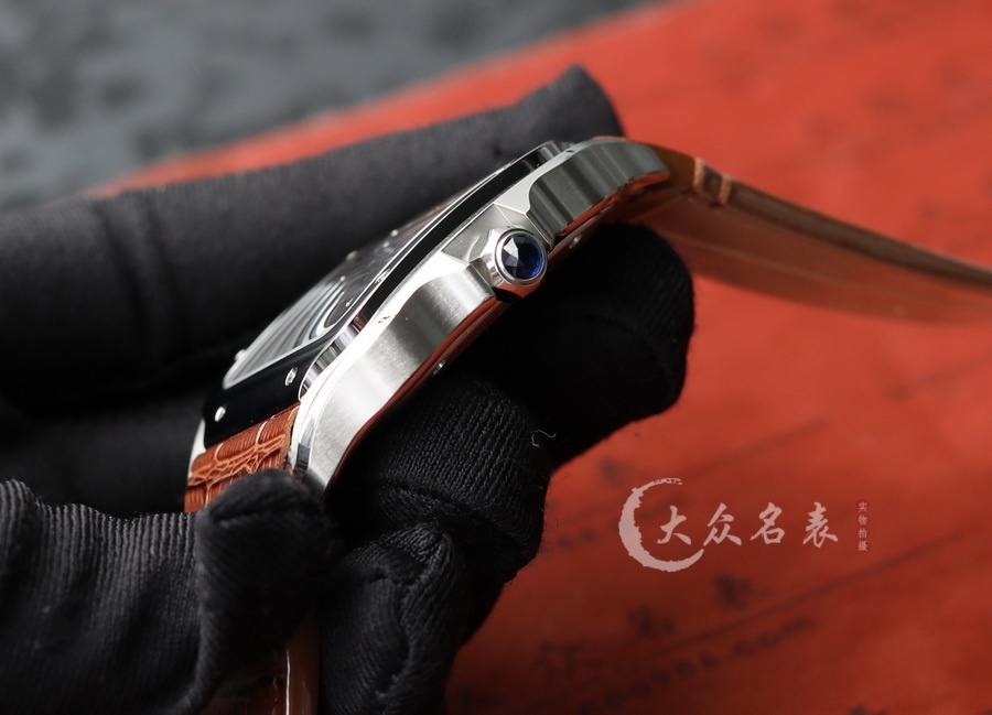 卡地亞山度士WSSA0064男士復刻表銷售（39.8mm） 第11张