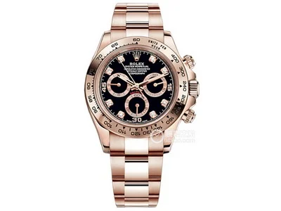 C廠勞力士迪通拿全玫瑰金鑲鉆復刻表m116505-0015銷售(40mm)