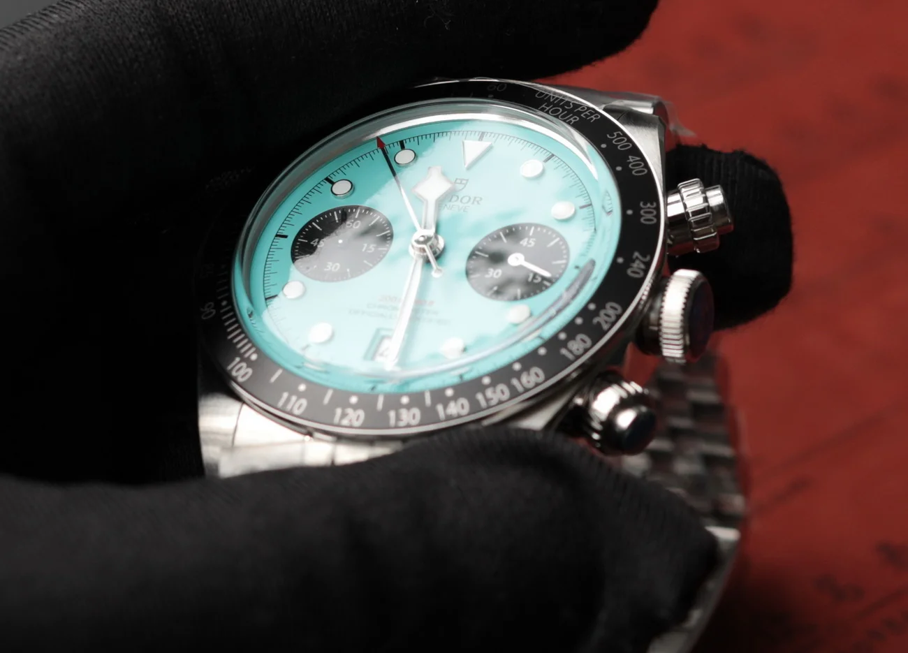 ZF厂帝舵碧湾计时M79360N-0024复刻表火烈鸟(41mm) 第9张