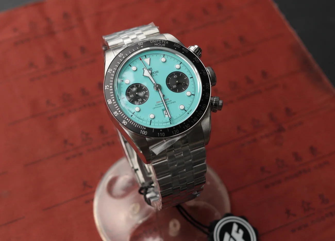 ZF厂帝舵碧湾计时M79360N-0024复刻表火烈鸟(41mm) 第3张