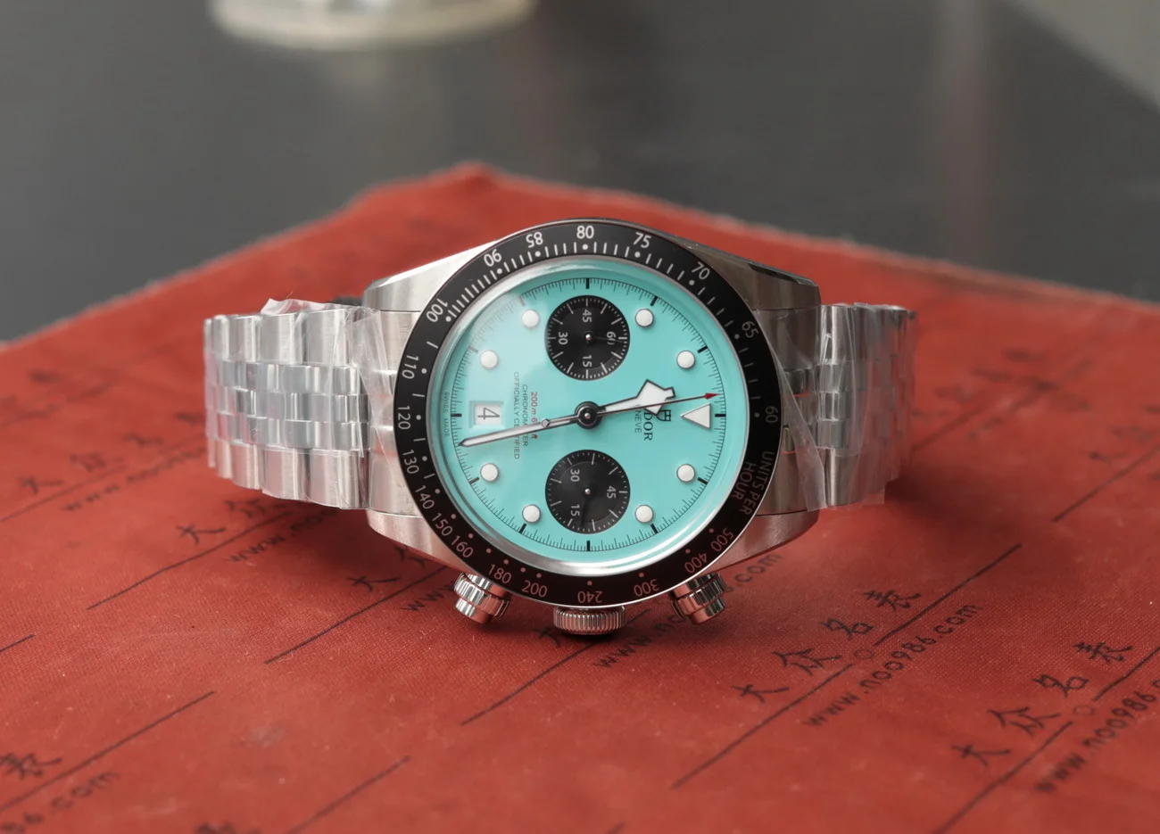 ZF厂帝舵碧湾计时M79360N-0024复刻表火烈鸟(41mm) 第5张